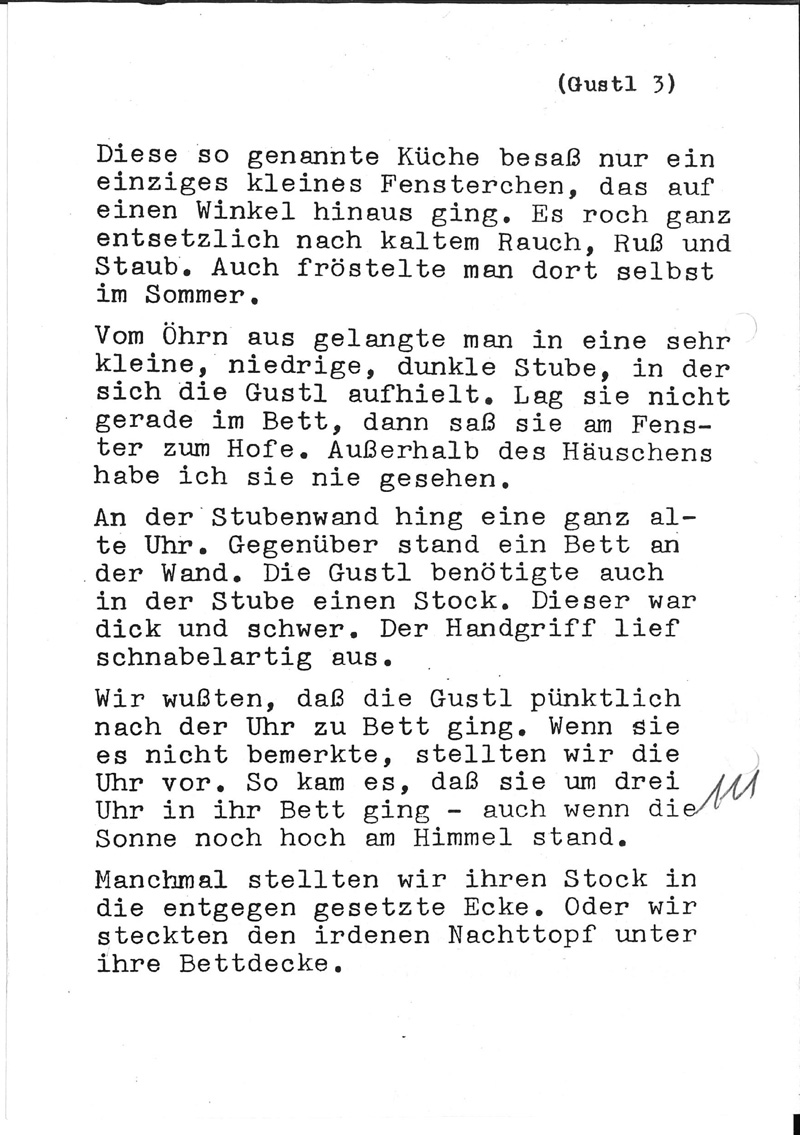 Die Gustl Teil 3